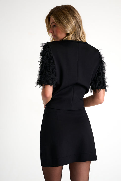 Shan Sofia Mini 3D Jersey Skirt