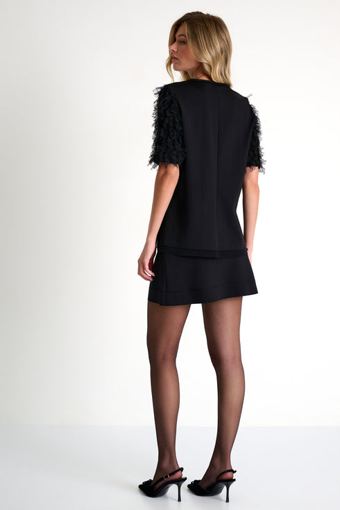 Shan Sofia Mini 3D Jersey Skirt