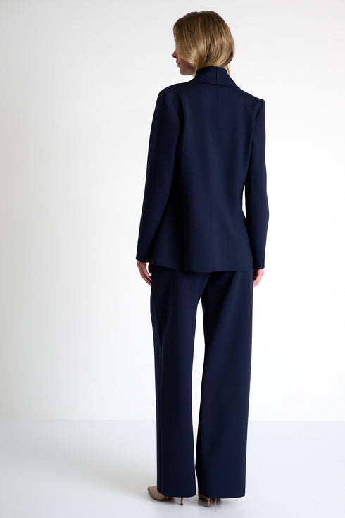 Shan Sofia Wide-leg 3D jersey pants