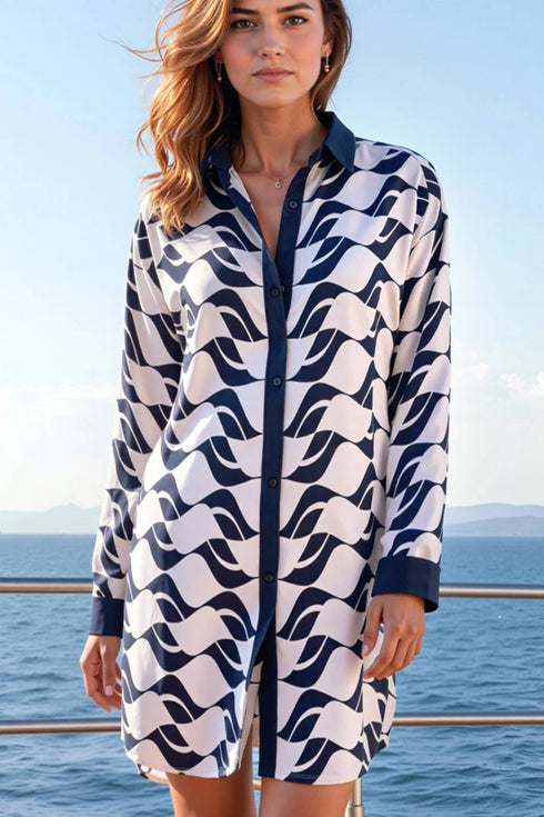 Lise Charmel B96 Danse Des Vagues Beach Cover-up Blouse