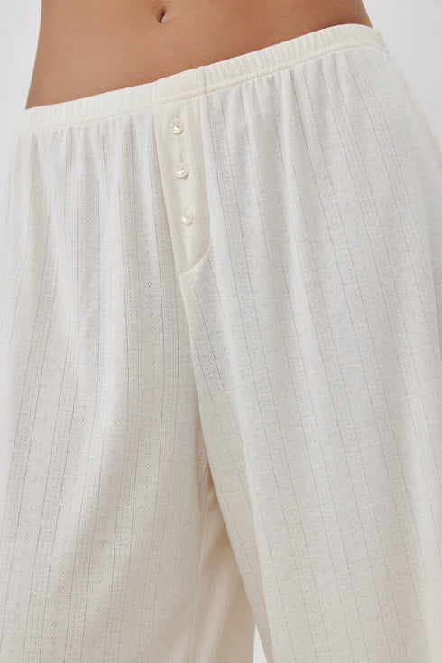 Gottex Beach Life Daydream Pointelle Loungewear Boxer Pants