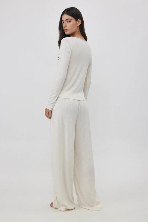 Gottex Beach Life Daydream Pointelle Loungewear Boxer Pants