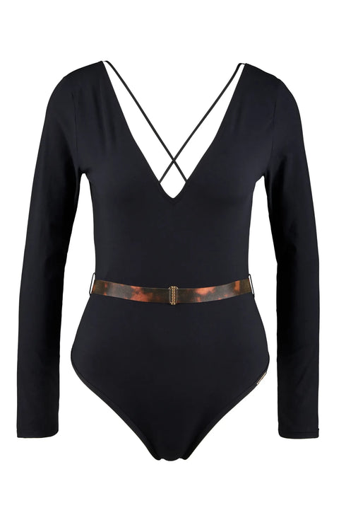 Aubade Hot Motion Long sleeve bodysuit