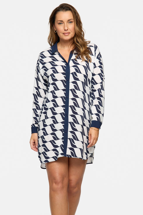 Lise Charmel B96 Danse Des Vagues Beach Cover-up Blouse