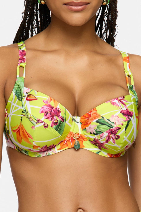 Lise Charmel B93 Fleurs Splendeur 3/4 Balconet Top