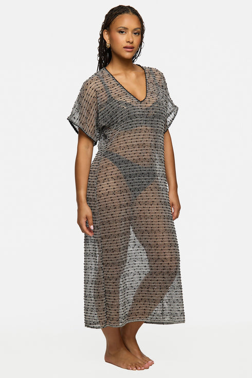 Antigel Be1 La Sexy Resille Long Caftan