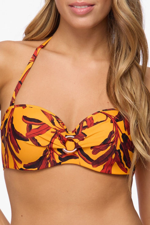 Antigel B59 La Melanesia Strapless Bandeau Bikini