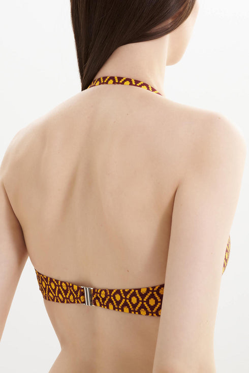 Antigel B39 La Papoue Strapless Bandeau Bikini