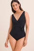Gottex Vogue V-Neck Surplice One Piece Swimsuit