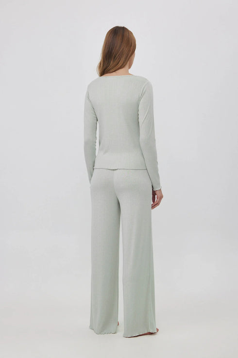 Gottex Beach Life Daydream Pointelle Loungewear Bottoms