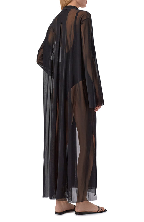 Shan Mia Long mesh kimono