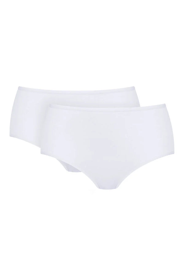 Mey Serie Pure Sense High-waisted briefs (twin pack)