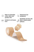 BeConfident Breast Lift Tape Light