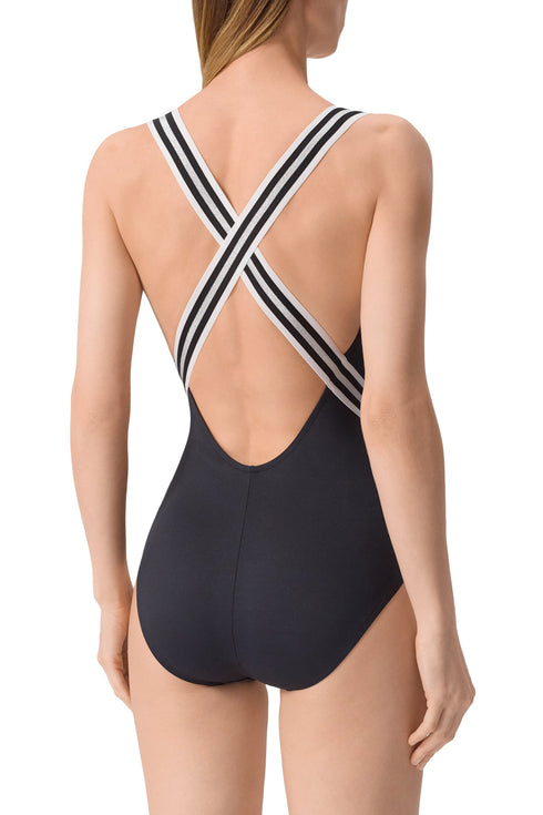 Lise Charmel 35b Energie Nautique Non Wire Halter Swimsuit