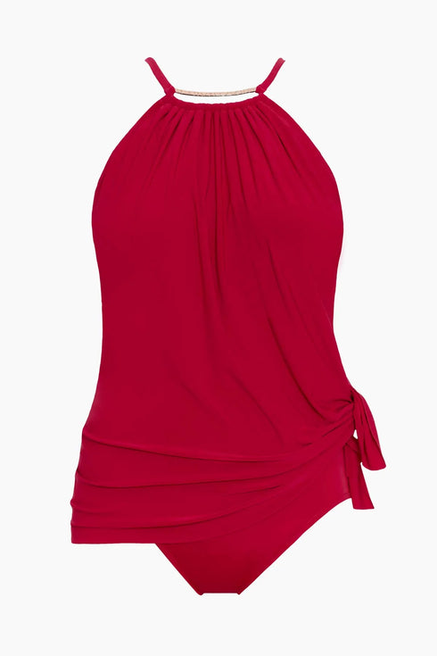 MagicSuit Solids Solid Parker Swimdress