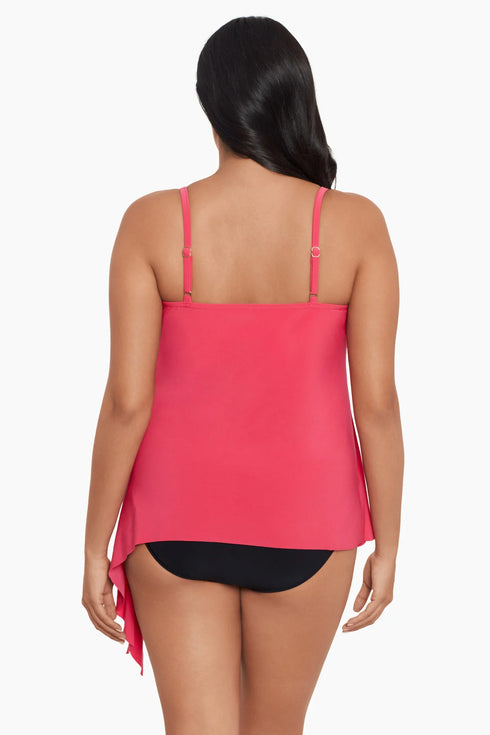 MagicSuit Solids Plus Size Alex Tankini Tops