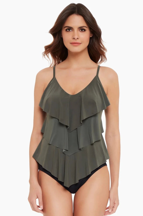 MagicSuit Solids Rita Tankini Top