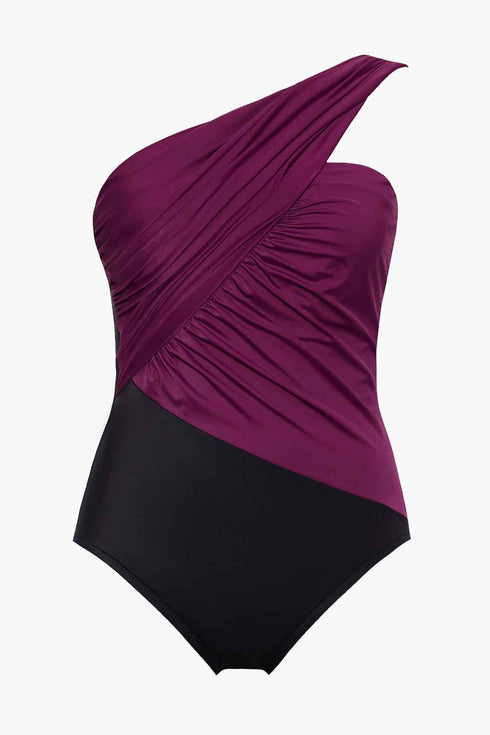 MagicSuit Solids Colorblock Goddess One Piece