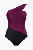 MagicSuit Solids Colorblock Goddess One Piece