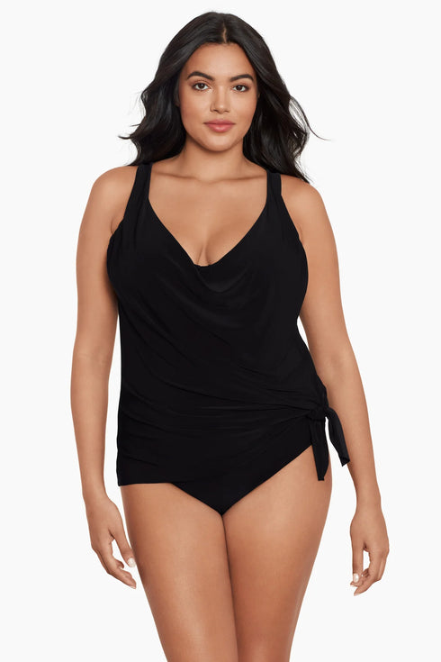 MagicSuit Solids Separate Plus Size Tankini Top