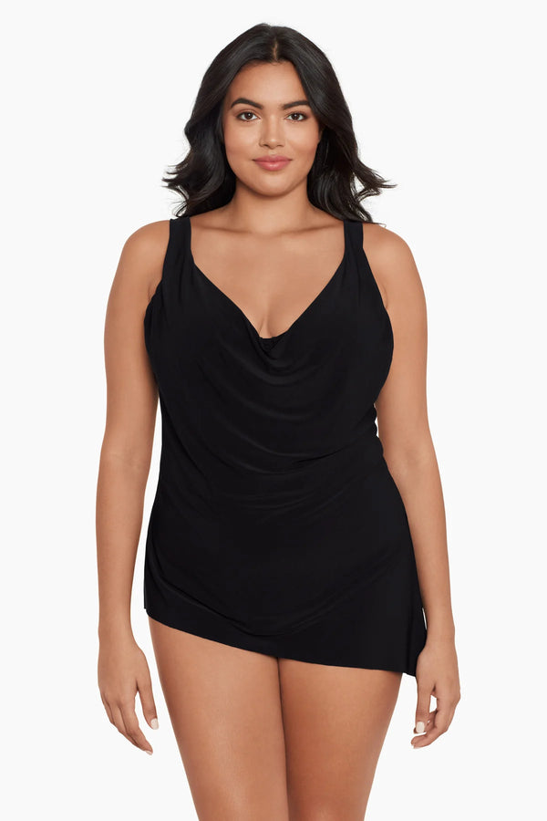 MagicSuit Solids Separate Plus Size Tankini Top