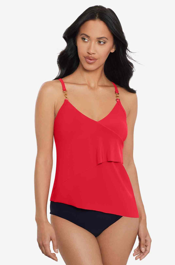 MagicSuit Chain Link Eliza Tankini Top
