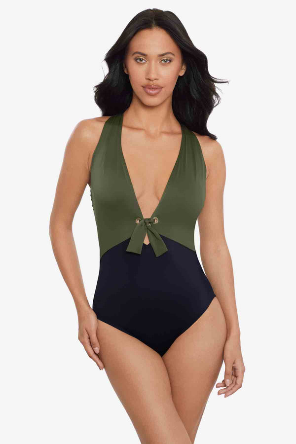MagicSuit Juxtapose Halle One Piece