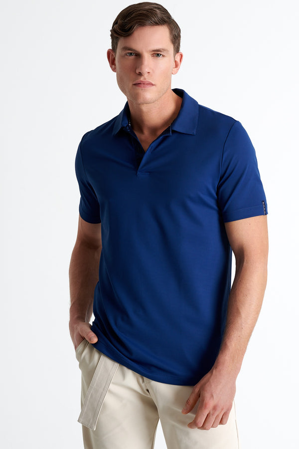 Shan Actuel Texture jersey polo