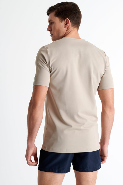 Shan Actuel Textured V-neck jersey - 62513-91-100