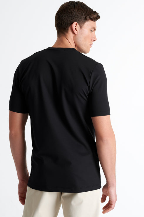 Shan Actuel Textured V-neck jersey t-shirt