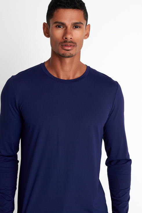 Shan Confort Microfiber long-sleeve crew neck