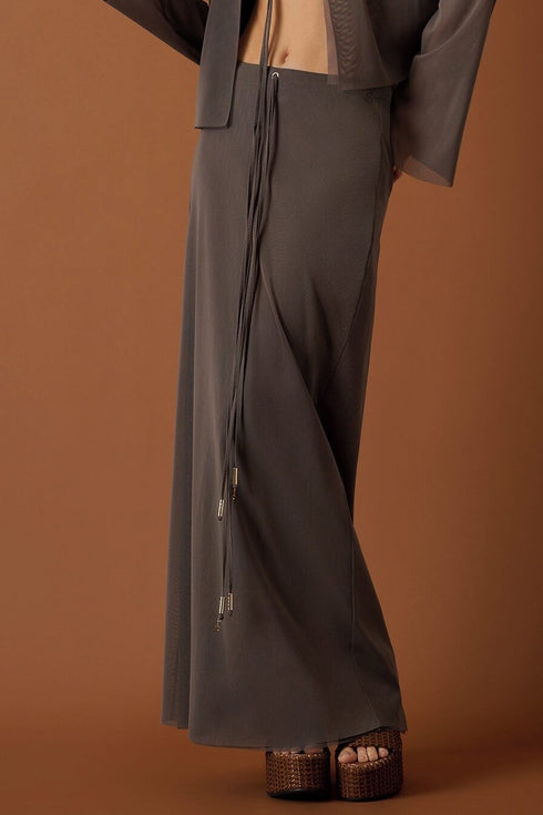 Shan Mia Long mesh skirt