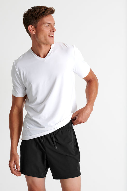 Shan Casual Classic fit stretch swim trunks