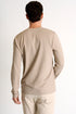 Shan Actuel Textured V-neck long sleeve jersey