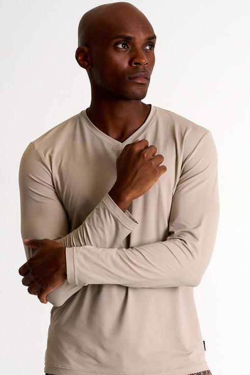 Shan Confort Microfiber long-sleeve V-neck