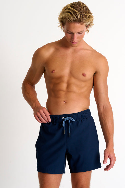 Shan Henry Fit Stretch And Quick Dry Swim Trunks