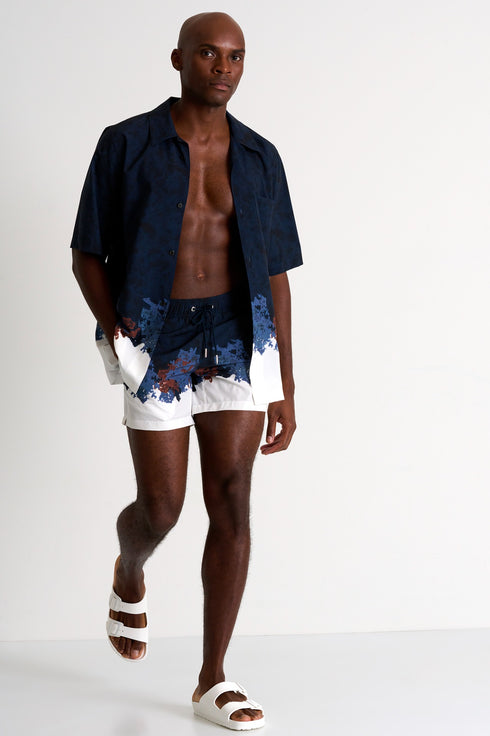 Shan Henry Classic fit swim trunk