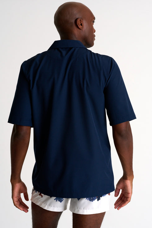 Shan Henry Short-sleeve casual shirt
