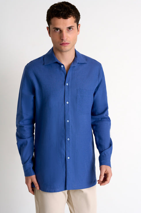 Shan Lin Classic linen shirt