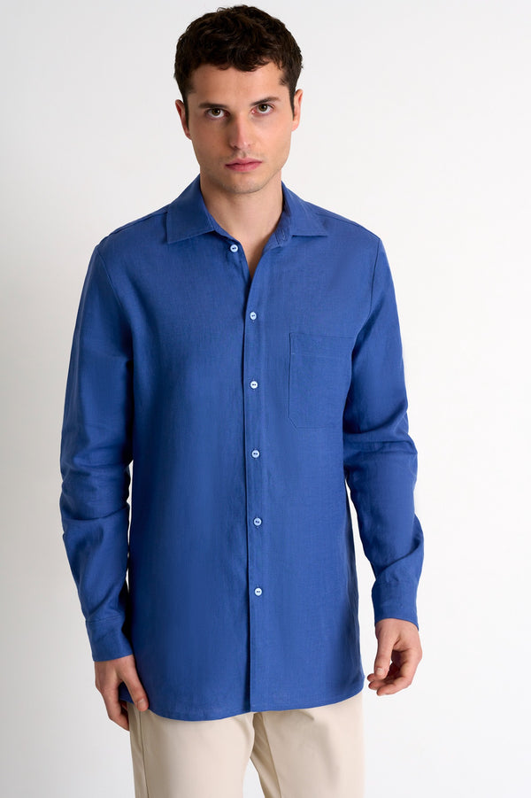Shan Lin Classic linen shirt