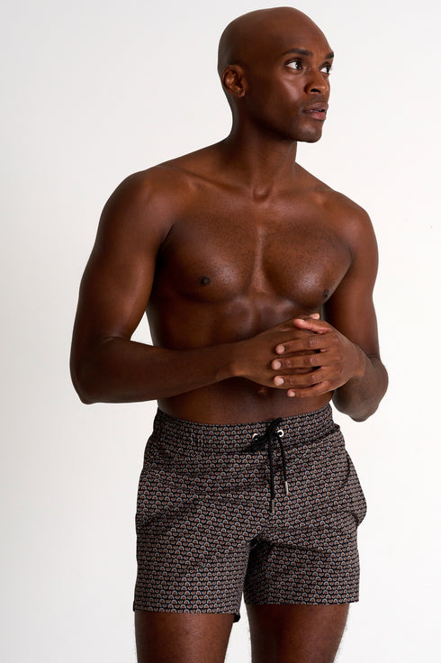 Shan Henry Classic fit swim trunk