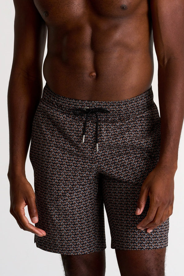 Shan Henry Long fit swim trunk