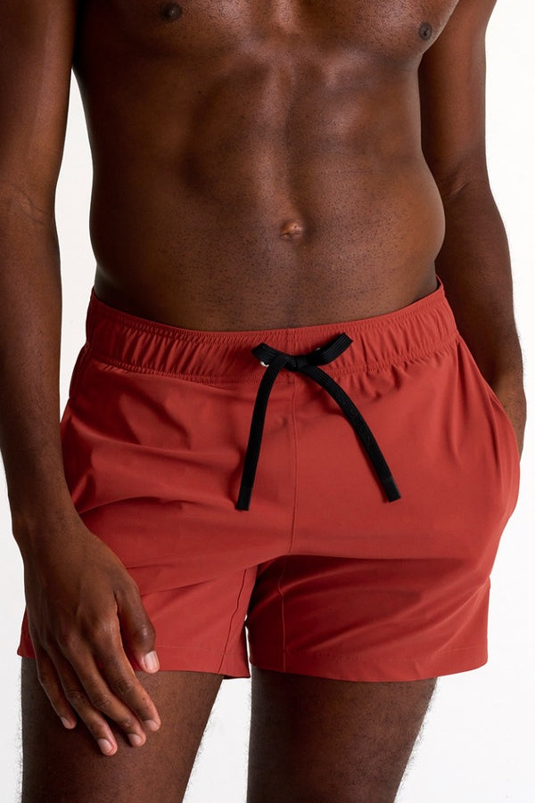 Shan Casual Classic Fit, Stretch And Quick Dry Swim Trunks