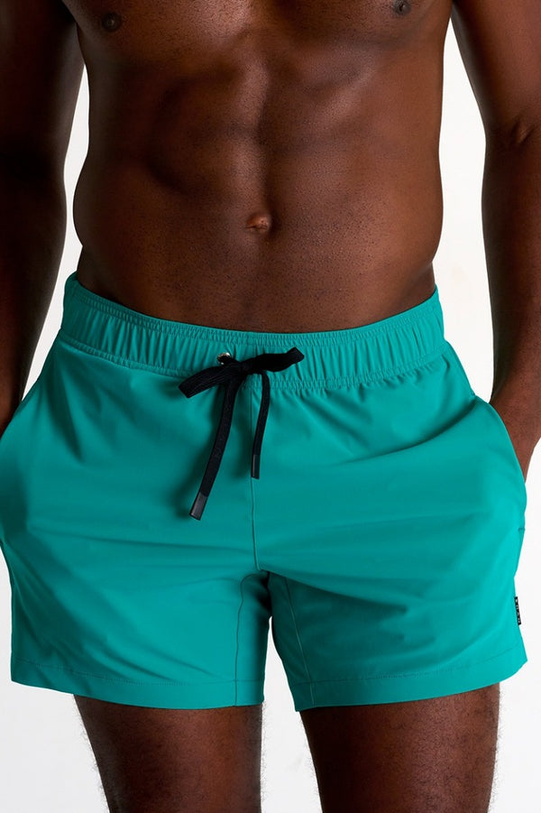 Shan Casual Classic Fit, Stretch And Quick Dry Swim Trunks