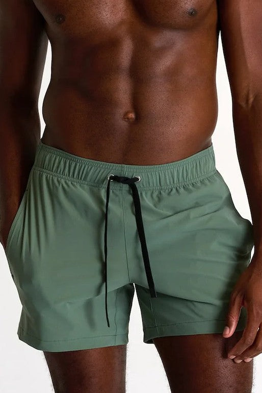 Shan Casual Classic Fit, Stretch And Quick Dry Swim Trunks