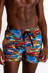 Shan Casual Classic Fit, Stretch And Quick Dry Swim Trunks