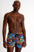 Shan Casual Classic Fit, Stretch And Quick Dry Swim Trunks