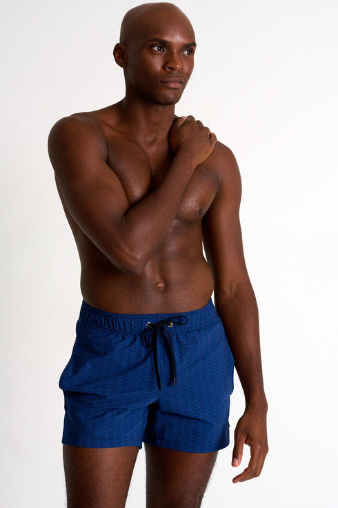 Shan Casual Classic Fit, Stretch And Quick Dry Swim Trunks