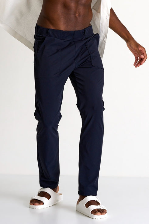 Shan Signature Straight-cut casual pants