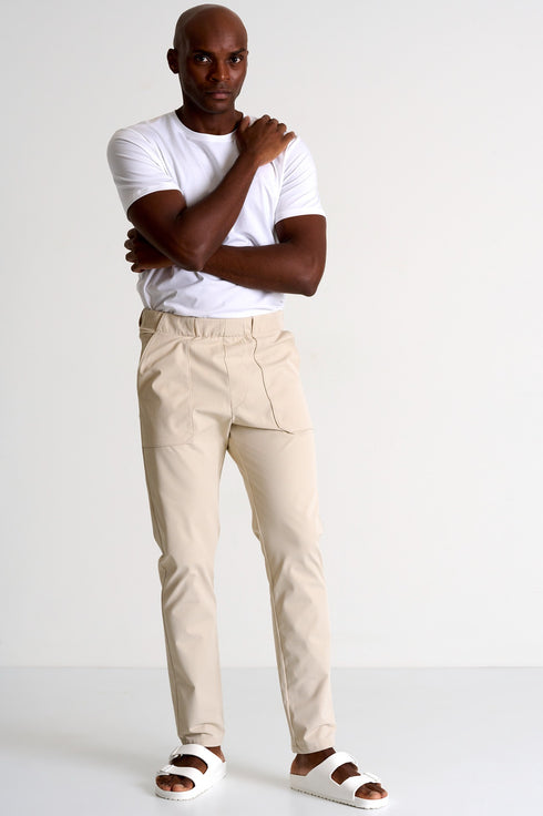 Shan Signature Straight-cut casual pants